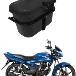 biking hub Luggage Box Black Plastic Motorbike Saddlebag-picture-11