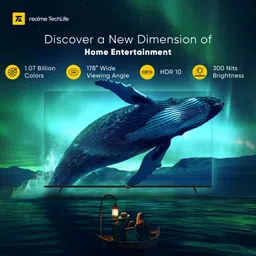 realme techlife 164 cm (65 inch) QLED Ultra HD (4K) Smart Google TV 2025 Edition image 2