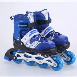 yama impex Blue In Line Skets In-line Skates - Size Free UK-picture-11