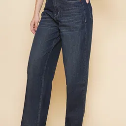 puella Women Flared High Rise Blue Jeans image 3