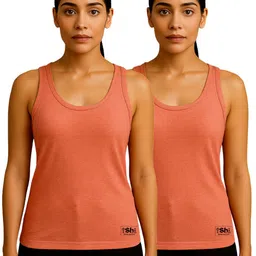 shaym hosiery Women Orange Camisole-picture-41