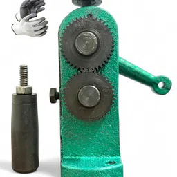 Gold Jewellery Works Zigzag Machine/Lahriya Machine (50 Teeth) Lever Tool-image-37