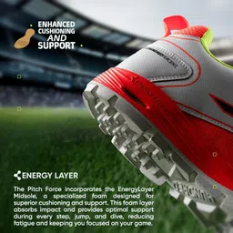 hundred Pitch Force Limited Edition Cricket Shoes For Men image 4