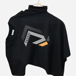 magneto Men Printed Crew Neck Pure Cotton Black T-Shirt-picture-49
