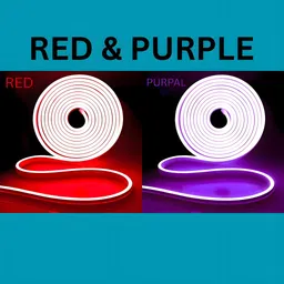 shinepark 600 LEDs 5 m Red, Purple Steady Strip Rice Lights-picture-27