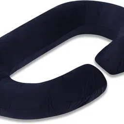 wild mint Polyester Fibre Pregnancy Pillow Pack of 1 Solid Premium series image 4