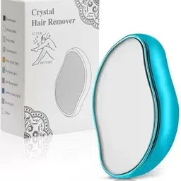 kaarm Magic Crystal Hair Eraser, Painless Hair Removal Tool (Blue), Men & Women-picture-23
