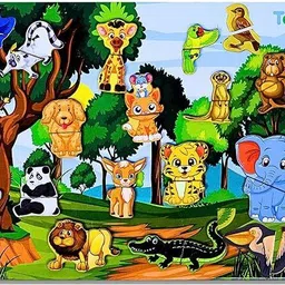 toyjos 3D Magnetic Animal Puzzle for Kids – Montessori-Inspired, Eco-Friendly-picture-10