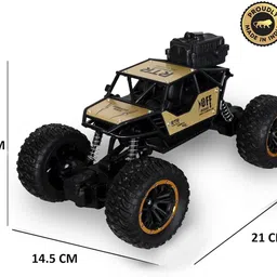 nickspool 1:18 RC Rock Crawler Car with Mist, 2WD Off-Road Monster Truck for Kids image 3