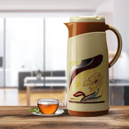 milton Viva Tuff Jug Vacuum Insulated Water Jug( Stainless Steel Inside) 1000ml 1000 ml Flask image 4