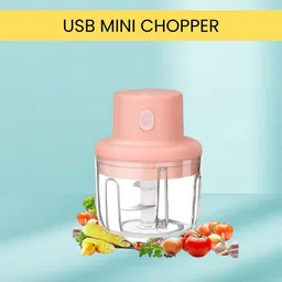 clairbell Mini Rechargeable Chopper, Electric Chopper for Onion, Garlic and VegetableB203 Electric Vegetable & Fruit Chopper-picture-26