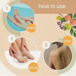 Boho Botanist Mandarin & Kakadu Plum Body Wash 350ml image 2