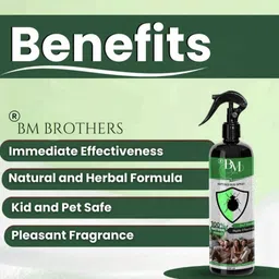 dms hub Bed Bug Killer Spray, Natural, Herbal Insect Repellent Pet Safe, Kid Safe image 2