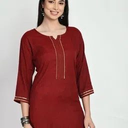 AnjuShree Choice Yoke-Designed Straight Kurti-picture-35