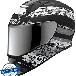 Thunder D1 with Clear Visor Motorbike Helmet-image-25