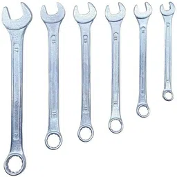 mazboot CSS6 Double Ended Spanner Set Double Sided Combination Wrench image 1