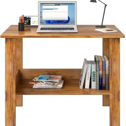 lacdm Study Table Solid Wood Study Table image 5