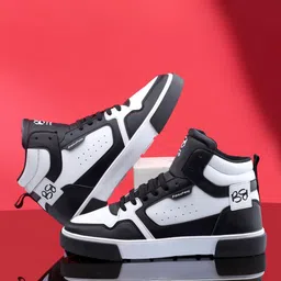 bacca bucci STALK Classic High-Top Sneakers For Men image 1