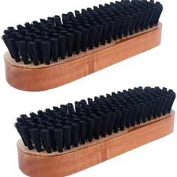 v n traders Wooden Shoe Polish Brush (pack of 2) Brush-picture-18