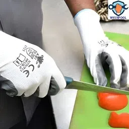 yiking PVC_1_PAIR_CF Nylon Safety Gloves image 5