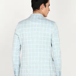 killer Men Checkered Single Breasted Casual Blazer image 4