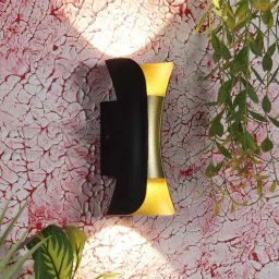 decorativeray Greno Black Aluminium Flush Mount Wall Light-picture-45