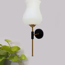 new era Antique Gold Wall Lamp with Mosaic Glass image 2