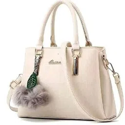 Women White Messenger Bag-image-1