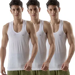 shree collections Pack of 3 Lux venus size 90 pack of 3 Men Vest-picture-13