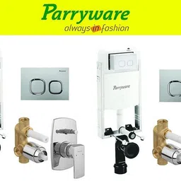 parryware Half Frame Concealed Cistern, with divater body upper Euclid set of 2 pic 115 Dual Flush Tank-picture-30