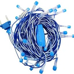 ap source 34 LEDs 10 m Red, Green, Blue, Yellow, Pink, White Steady Ball Rice Lights image 5