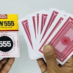 a sarkar magic world MW 555 Mark Playing Card Deck (Red) / MW 555 Marked Playing Card Deck (Red) image 2
