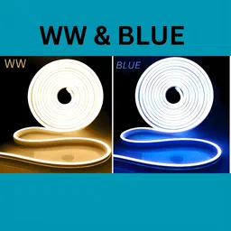 shinepark 600 LEDs 5 m Brown, White, Blue Steady Strip Rice Lights-picture-12