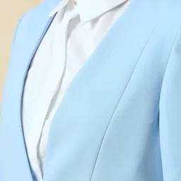 allen solly Women Solid Single Breasted Formal Blazer image 5