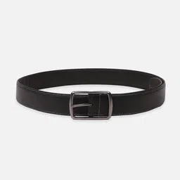 van heusen Men Black Genuine Leather Belt-picture-11