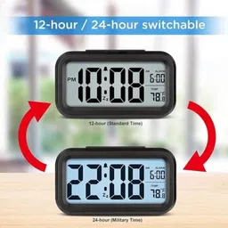 bandsmith Analog Black Clock image 3