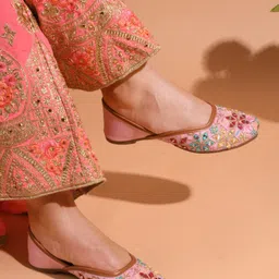jm looks Stylish Traditional Punjabi Jutti for Women Jutis For Women-picture-13