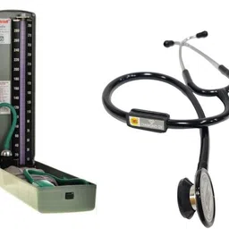 DIAMOND Regular Mercurial 112 with 3S Deluxe Black stethoscope Regular Bp Monitor-image-13