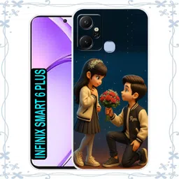 caseinn Back Cover for Infinix Smart 6 Plus image 1