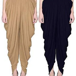 bds creations Solid Rayon Women Harem Pants-picture-10