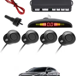 zplus Universal 4 Black Reverse Parking Sensor With LED Display For Cars-280 Safety of Passengers/Car One Alarm Kit-1816 Parking Sensor-picture-13