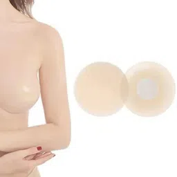 hiddenbeauty q3 Silicone-Women's Reusable Niple Cover - Silicone Niple Cover Bra Pad Reusable Breast Nipple Shield image 3