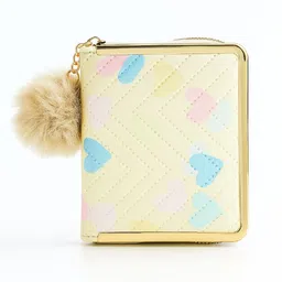 bycaddie Women Casual Beige Artificial Leather Wrist Wallet-picture-14