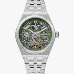 Automatic Green Skeleton Dial With Lifetime Warranty Analog Watch - For Men I12905-image-79