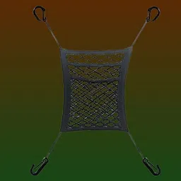 vynpex 3-Layer Car Mesh Organizer, Seat Back Net Bag, Automotive Seat Back Organizers, Car Multi Pocket image 1