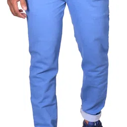 lzard Men Regular Mid Rise Dark Blue Jeans image 1