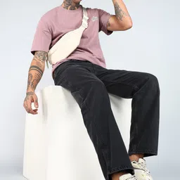 flying machine Men Relaxed Fit Mid Rise Black Jeans image 2