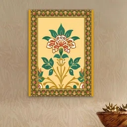 art street Indian Folk Wall Floral Pattern Art Prints for Home Decor,Wall Decoration image 2