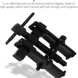 adawat 75mm - 38x65mm - 2 Jaw Carbon Steel Forged Bearing Gear Puller Remover Twin Legs Lever Tool image 2