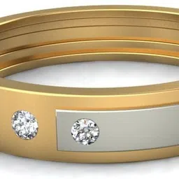 avsar AVR527YBR 14kt Cubic Zirconia Yellow Gold ring image 5